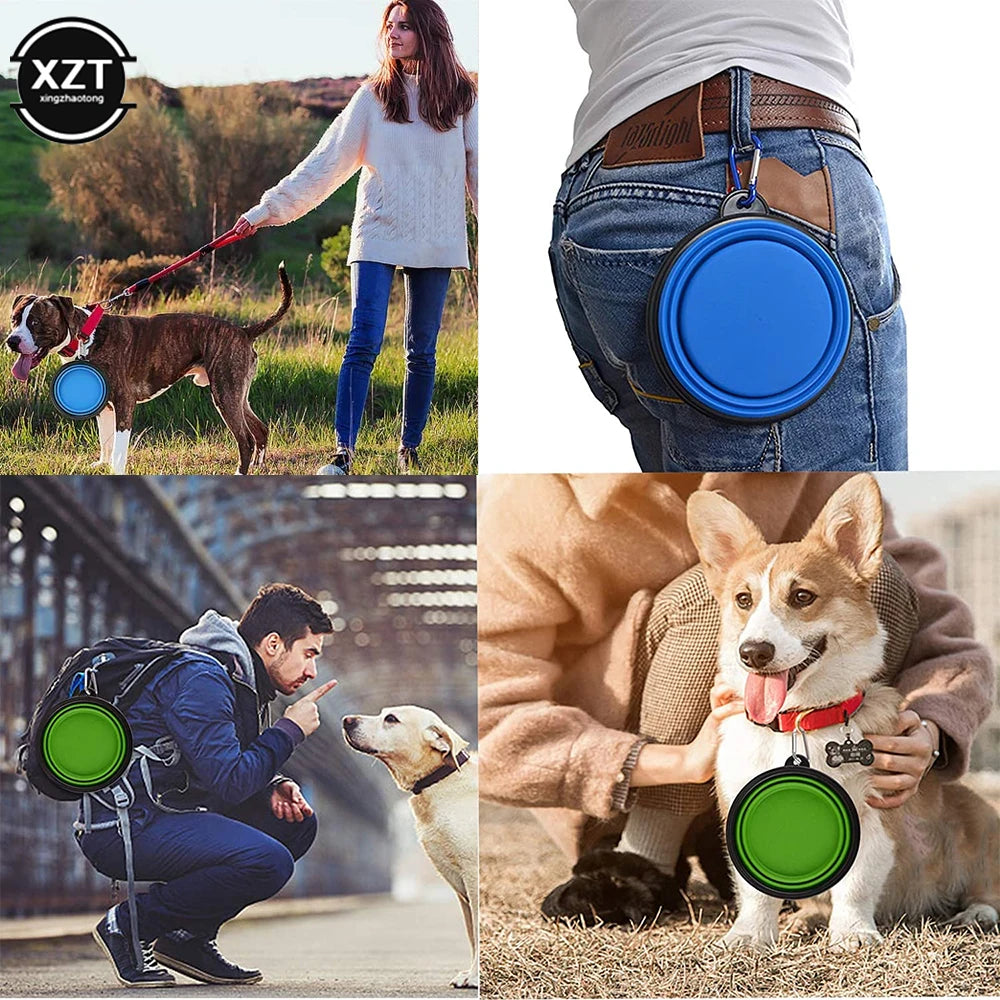 Collapsible Dog Travel Bowl