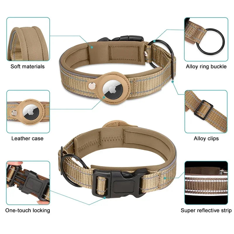 Apple Airtag Dog Collar 