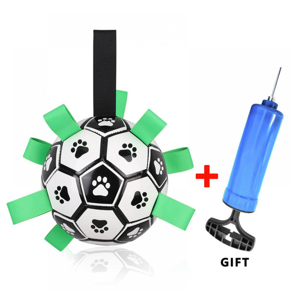 Dog Balls Indestructible Dog Soccer Ball Interactive Dog Ball for Large Dogs Herding Ball for Medium Small Dogs Outdoor Christmas Dog Toys Stocking Large Soccer Ball for Dog Giant Yard Puppy Toy