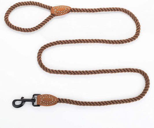 Dog Leashes with Leather Tailor Tip