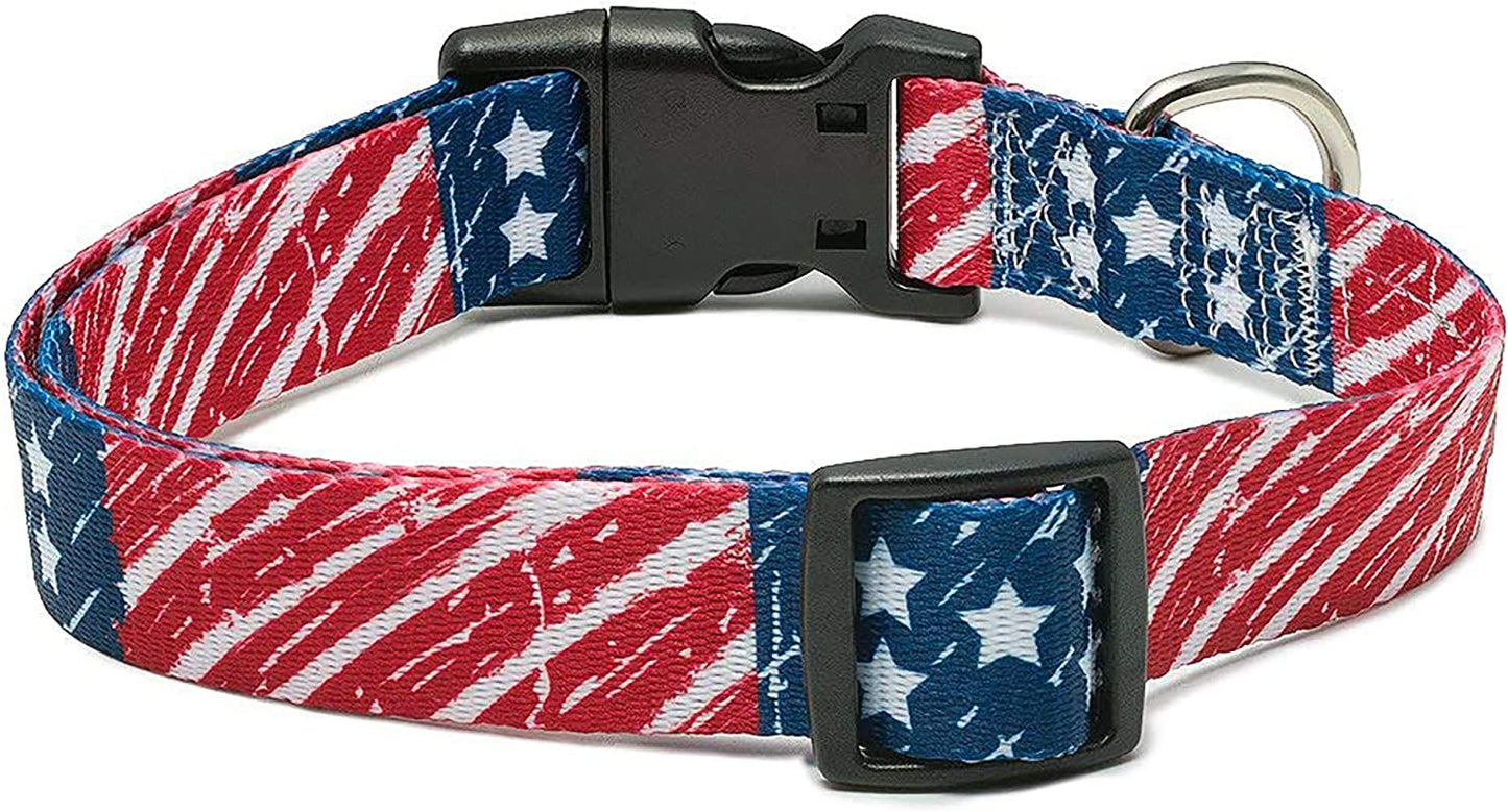 American Flag Dog Collar