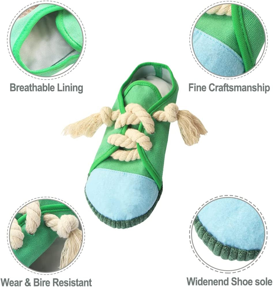 Squeaky Shoe Chew Toy