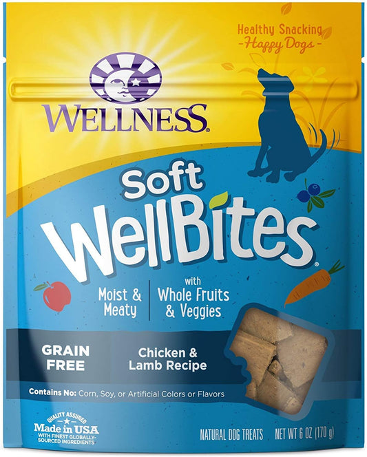 Wellness Soft Chicken & Lamb Dog Treats 