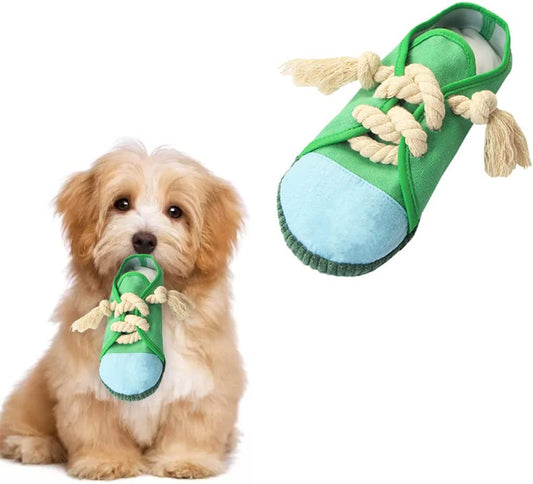 Squeaky Shoe Chew Toy