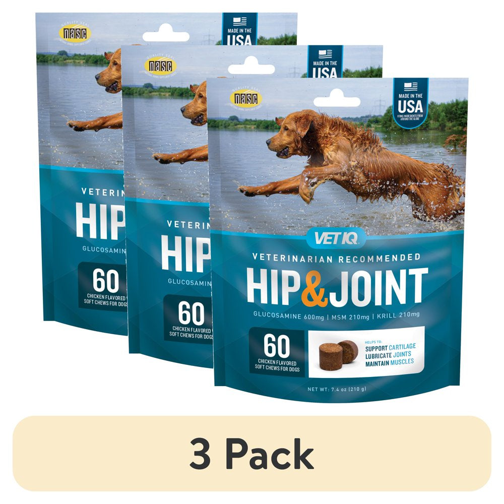 (3 Pack)  Hip & Joint Supplement for Dogs