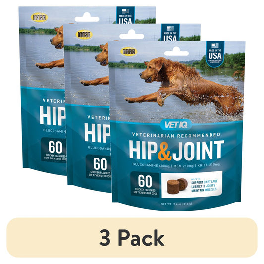 (3 Pack)  Hip & Joint Supplement for Dogs